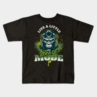 Beast Mode - Gorilla Kids T-Shirt